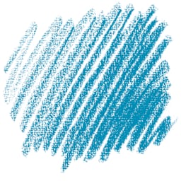 Conté à Paris Colour Pastel Carré - Green Blue 21, scribble swatch