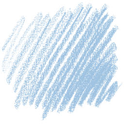 Conté à Paris Colour Pastel Carré - Sky Blue 56, scribble swatch