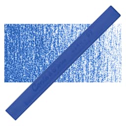 Conté à Paris Colour Pastel Carré - Cobalt Blue 69, Single Carré and swatch