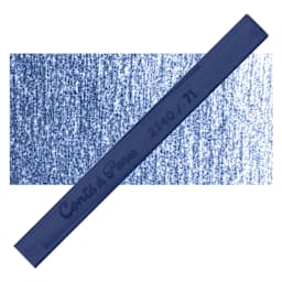 Conté à Paris Colour Pastel Carré - Marine Blue 71, Single Carré and swatch