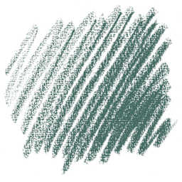 Conté à Paris Colour Pastel Carré - Mineral Green 30, scribble swatch