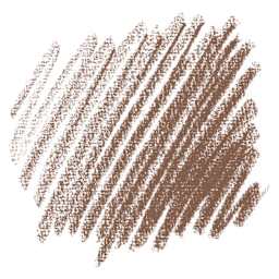 Conté à Paris Colour Pastel Carré - Raw Umber 54, scribble swatch