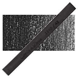 Conté à Paris Colour Pastel Carré - Grey Sepia 42, Single Carré and swatch