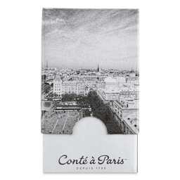 Conté à Paris Sketching Pastel Carrés - Sanguine XVIII Century, Box of 12 (front of box)