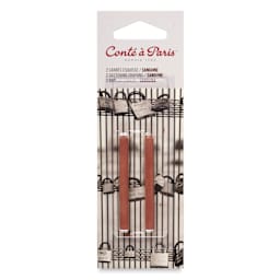 Conté à Paris Sketching Pastel Carrés - Sanguine Natural, Pack of 2