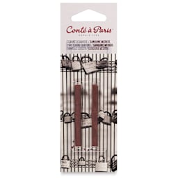 Conté à Paris Sketching Pastel Carrés - Sanguine Medicis, Package of 2