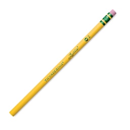 Dixon Ticonderoga Laddie No. 2 Pencil -  Box of 12, single unsharpened pencil shown