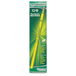 Dixon Ticonderoga Pencils - Unsharpened, Box of 12