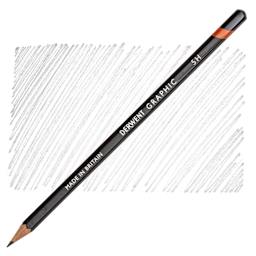 Derwent Graphic Pencil - Hardness 5H pencil and swatch