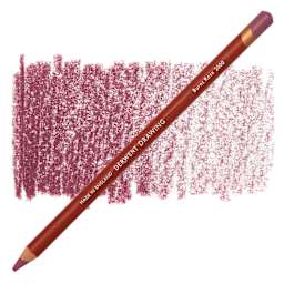 Derwent Drawing Pencil - Burnt Rose pencil and swatch