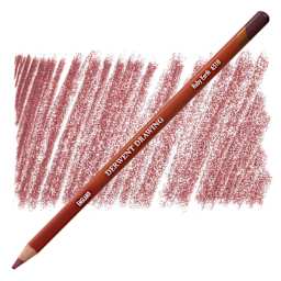 Derwent Drawing Pencil - Ruby Earth pencil and swatch