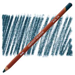 Derwent Drawing Pencil - Ink Blue pencil and swatch