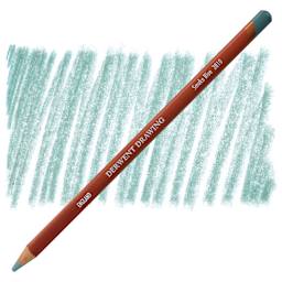 Derwent Drawing Pencil - Smoke Blue pencil and swatch