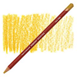 Derwent Drawing Pencil - Gold pencil and swatch