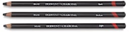 Derwent Charcoal Pencils-Dark, Medium & Light