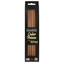 General's Cedar Pencils - No. 2, Box of 12, front of the packaging
