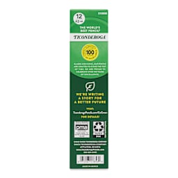 Dixon Ticonderoga Tri-Write Pencils - Box of 12, back of the box