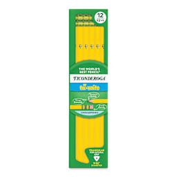 Dixon Ticonderoga Tri-Write Pencils - Box of 12, front of the box