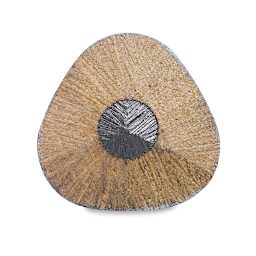 Faber-Castell Jumbo Grip Pencil - Cross section of pencil showing Triangular shape