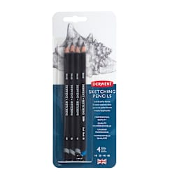 Derwent Sketching Pencil Set, 4-Pencils