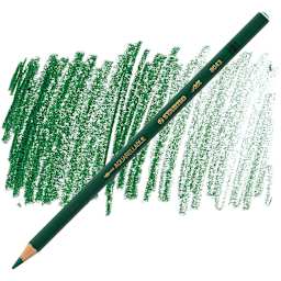 Stabilo Colored Marking Pencil - Green pencil and swatch