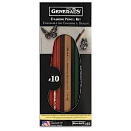 General's Drawing Pencil Set No. 10, front of the packaging
