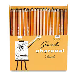 General's Charcoal Pencils - Classroom Assortment, Set of 72, front of the packaging