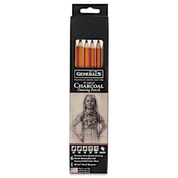 General's Charcoal Pencils - Set of 7, front of the packaging