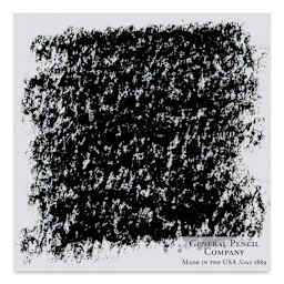 General's Charcoal Pencil - Black, 4B swatch