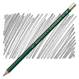General's Kimberly Drawing Pencil - B pencil and swatch