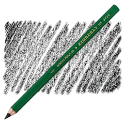 General's Kimberly Drawing Pencil - 9XXB (softest) pencil and swatch
