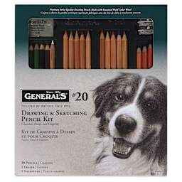 General's Classic Drawing and Sketching Kit No. 20, front of the packaging