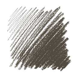 Conté à Paris Sketching Pencil - Carbon, 2B, swatch