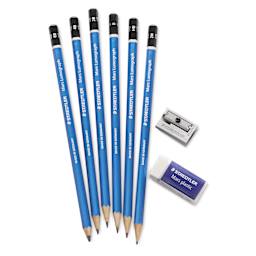 Staedtler Mars Lumograph Sketching Set - Set of 8