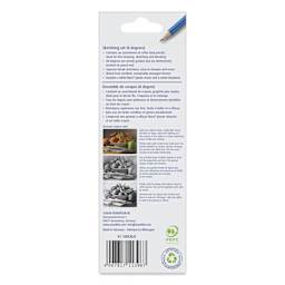 Staedtler Mars Lumograph Sketching Set - Set of 8 - back of packaging