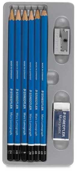 Staedtler Mars Lumograph Drawing Set