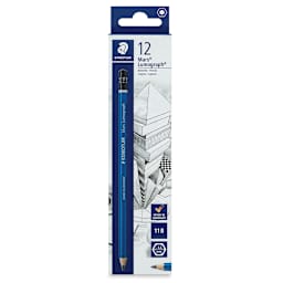 Staedtler Lumograph Drawing and Sketching Pencil - 11B (in package)