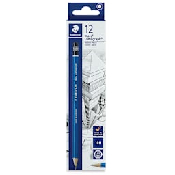 Staedtler Lumograph Drawing and Sketching Pencil - 10H (in the package)