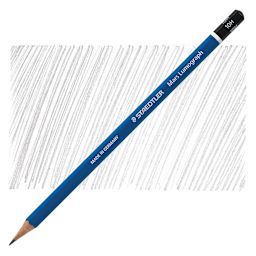 Staedtler Lumograph Drawing and Sketching Pencil - 10H pencil and swatch