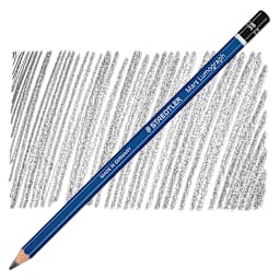 Staedtler Lumograph Drawing and Sketching Pencil - 3B pencil and swatch