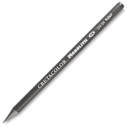Cretacolor Monolith Woodless Pencils - single 4B Graphite Pencil angled view