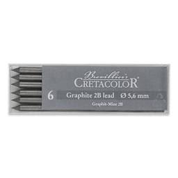 Cretacolor Leads - Graphite, 2B, Box of 6