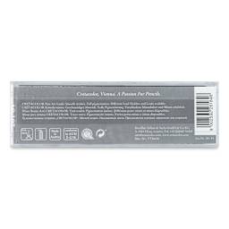 Cretacolor Leads - Graphite, 4B, Box of 6 back of package