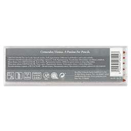 Cretacolor Leads - Sanguine, Box of 6 back of package