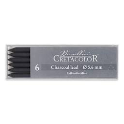 Cretacolor Leads - Charcoal, Soft, Box of 6