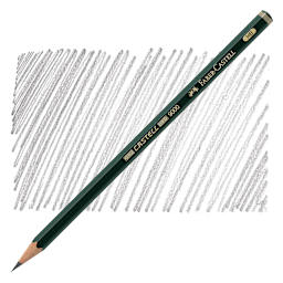 Faber-Castell 9000 Pencil - Graphite, HB pencil and swatch