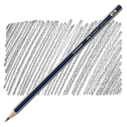Faber-Castell Goldfaber Sketching Pencil - 4B pencil and swatch