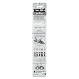 General's Kimberly Graphite Pencil - 3B, Pkg of 2, back of the packaging