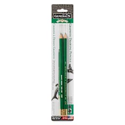 General's Kimberly Graphite Pencil - 3B, Pkg of 2, front of packaging