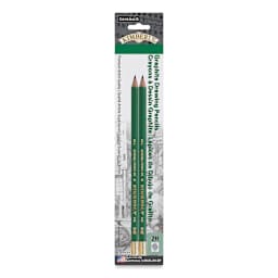 General's Kimberly Graphite Pencil - 2H, Pkg of 2, front of the packaging